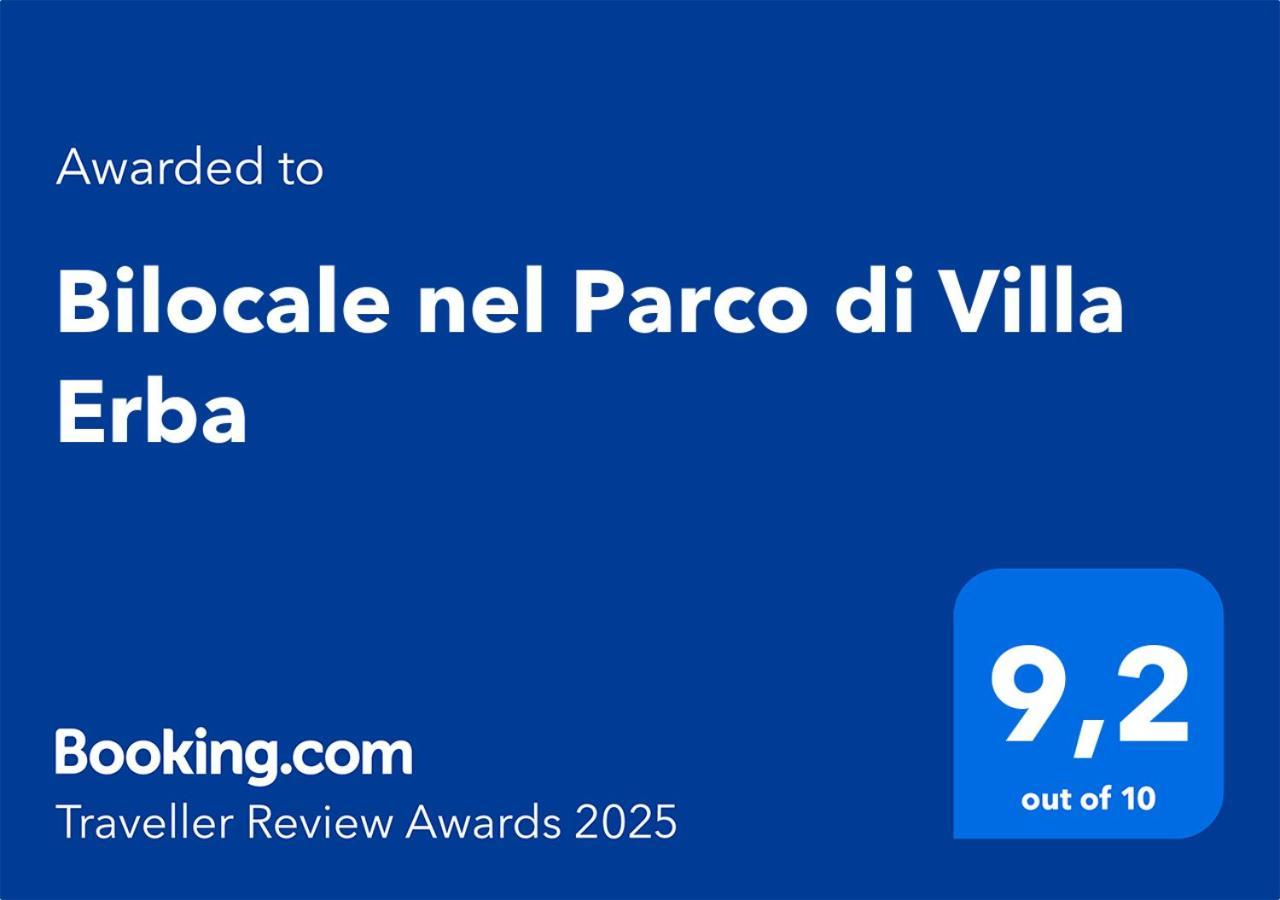 צ'רנוביו Bilocale Nel Parco Di Villa Erba מראה חיצוני תמונה